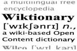 Wiktionary logo